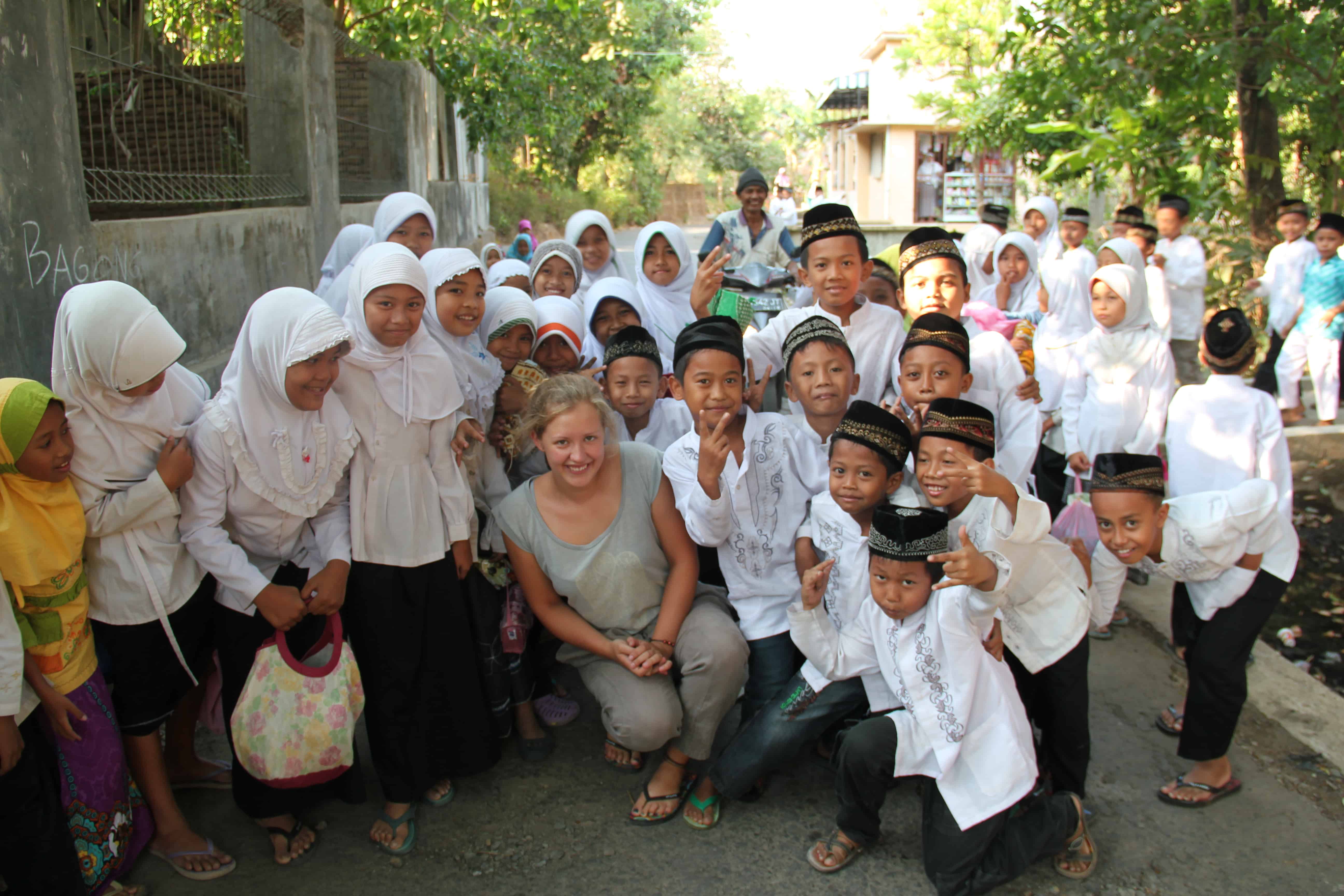 Romana Lührmann, Indonesien, Kindergruppe